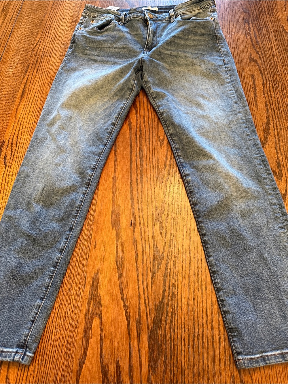 STS Blue Riley High Rise Skinny Jeans Womens 31 Dark Wash Stretch Ankle Crop
